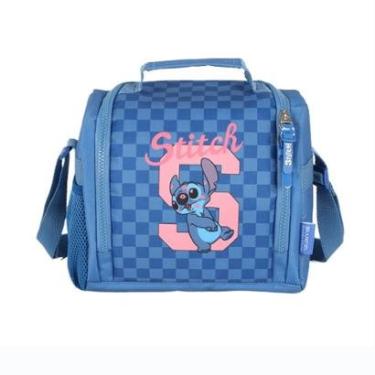 Imagem de Lancheira Térmica STITCH DISNEY Luxcel LA50053SC Azul-Unissex