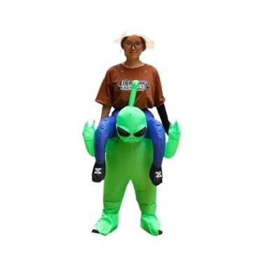 Imagem de Fantasia Inflável De Alienígena Para Adultos, Trajes Engraçados Para H