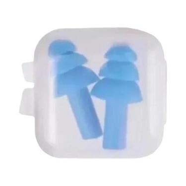 Imagem de Protetores Auriculares De Silicone Impermeáveis Com Cancelamento De Ru