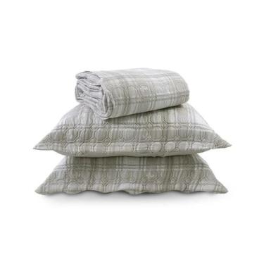 Imagem de Kit Cobre Leito Matelassê Casal Appel Bege, UN, Bege