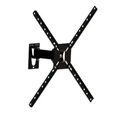 Imagem de Suporte Articulado Para Tv Led Lcd Plasma 3d E Smart Tv De 10" A 56" Brasforma Bra3.0 - Preto