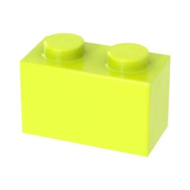 Imagem de 40 Peças Blocos De Montar DIY 1x2 Pontos ABS Educacionais Criativos Co