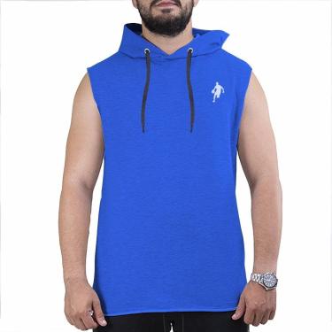 Imagem de Colete Moletom Regata Com Capuz Dibre Basquete P ao G5 Plus Size Masculino-Unissex