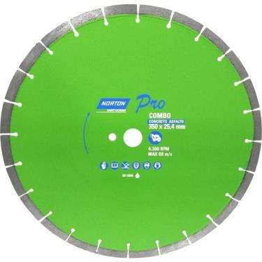 Imagem de Disco Diamantado 350 Mm, Segmentado, Para Asfalto E Concreto, Pro Combo, Norton Ostenvonder