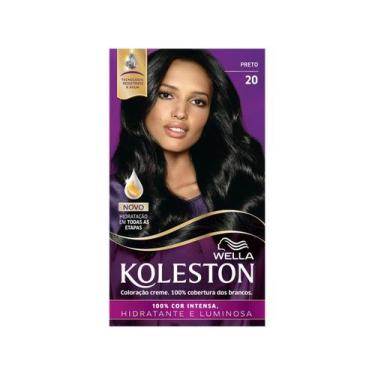 Imagem de Tintura Koleston Coloração Permanente - 20 Preto - WELLA, Preto