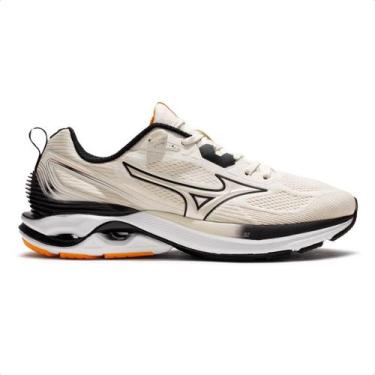 Imagem de Tênis Mizuno Wave Dynasty 7 Masculino, 41, Bege, Preto