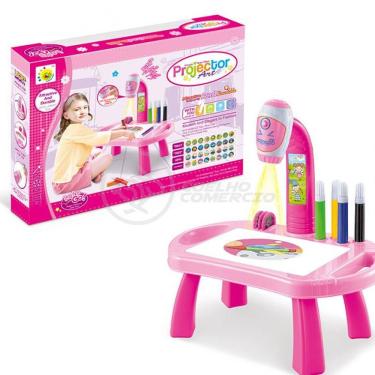 Imagem de Projetor para Desenho Infantil Mesa de Desenhos Interativos para Pintura e Aprendizagem...