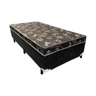 Imagem de Cama Box Solteiro Conjugada Ortopédica 88x188 5cm