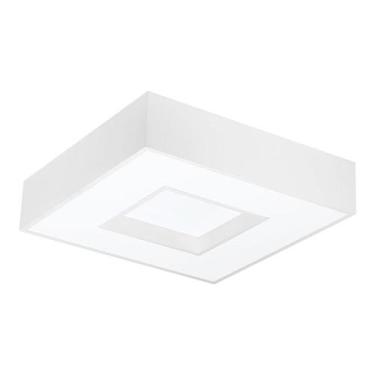 Imagem de Plafon Cherry Branco Quadrado 30cm Usina, Branco