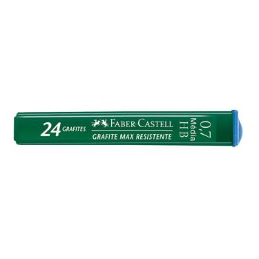 Imagem de Grafite Técnico Faber-Castell Polymer HB 0.7MM Tecnologia MAX Resistente Maior Maciez G...
