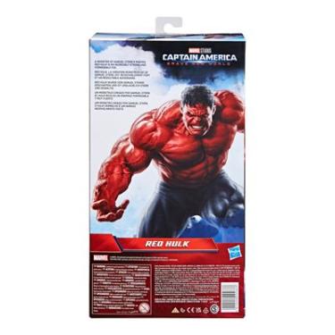 Imagem de Boneco Hulk Vermelho Titan Hero Series Hasbro 30cm Articulado Marvel