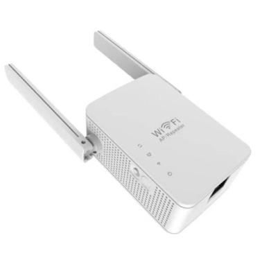 Imagem de Repetidor Sinal Espansor Amplificador Wifi Duas Antenas 300m 2.4 Ghz N