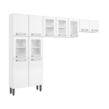 Imagem de Cozinha de Aço Compacta 3 Peças Evidence Bertolini, Branco