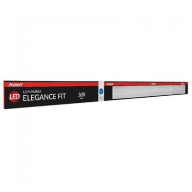 Imagem de Luminária Led Linear 36w 100cm Luz Branca 6500w Bivolt - Avant