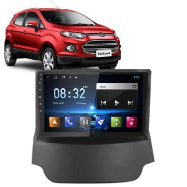 Imagem de Kit Multimidia Android 9 Pol EcoSport 13 14 15 16 17 + Câmera  - E-Dro
