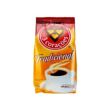 Imagem de Café 3 Corações Tradicional 500 g