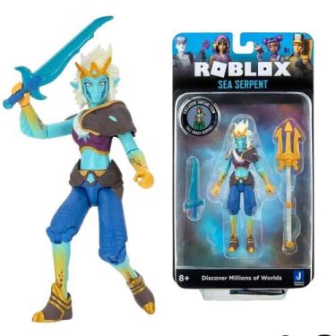 Imagem de Boneco Roblox Articulado Sea Serpent com Acessórios - Sunny Brinquedos