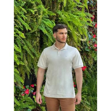 Imagem de Camiseta Polo Masculina USA Polo PU1919 - POLO USA, GG, Bege