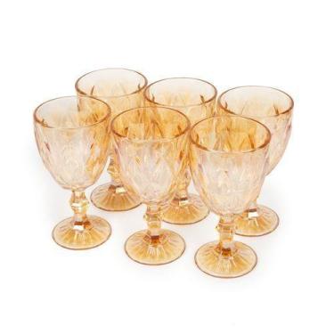 Imagem de Conjunto 6 Taças Vidro Elegante Capacity 325ml Luxo Festa - THIKA