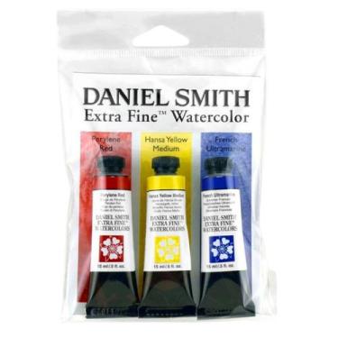 Imagem de Tinta Aquarela Daniel Smith Cores Primarias Kit C/ 3 Tubos de 15ml