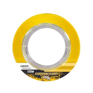 Imagem de Linha Multifilamento Connection Yellow 9x 0,26mm 150mt - Crown