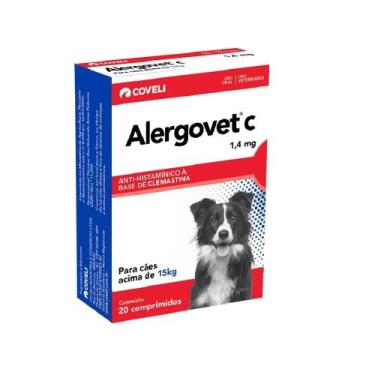 Imagem de Alergovet C 1,4mg 10 Comp. Coveli