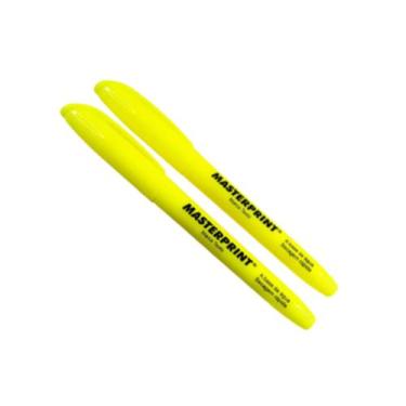 Imagem de Kit 2 Canetas Marca Texto Amarelo - Original Masterprint - Masterprint