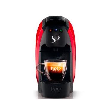 Imagem de Máquina de Café Três Corações G4 Luna Vermelha para Café Espresso - 209113