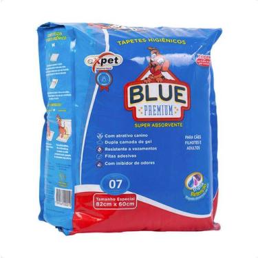 Imagem de Tapete Higiênico Expet Blue Premium - 7 Unidades