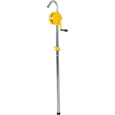 Imagem de Bomba Manual Rotativa 5120050000 Transferência de Óleos Dupla Direção Tubo Telescópico Ferro Fundido e Aço Vonder