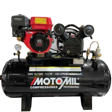 Imagem de Compressor a Gasolina CMV 15-130G 7HP 130L Bivolt Motomil