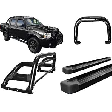 Imagem de KIT QUEBRA MATO+SANTO ANTONIO H2+ESTRIBO FONTIER 2007 PRETO