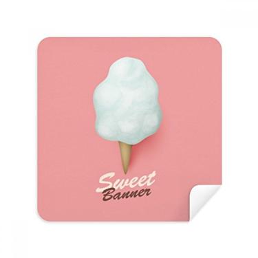 Imagem de Enorme creme com cones de ovos, sorvete, picolé, óculos, pano de limpeza, tecido de camurça, pacote com 2