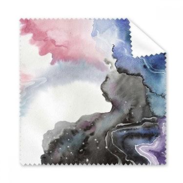 Imagem de Pano de limpeza abstrato para aquarela com sombreamento de tinta, 5 peças