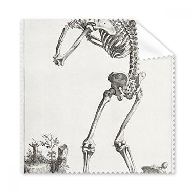 Imagem de Pano de limpeza de esqueleto com estampa de corpo humano, 5 peças