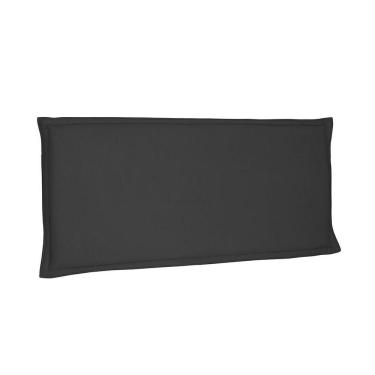 Imagem de Cabeceira Painel Garden Solteiro 90cm Suede Preto