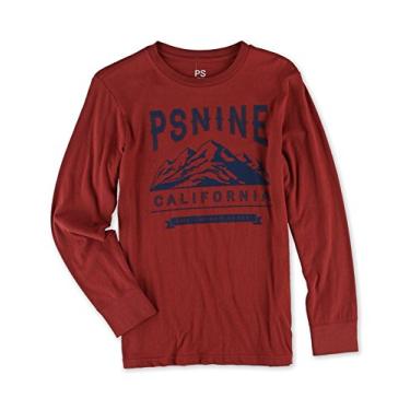 Imagem de Aeropostale Boys PSNINE California Graphic T-Shirt, Red, XS (7)
