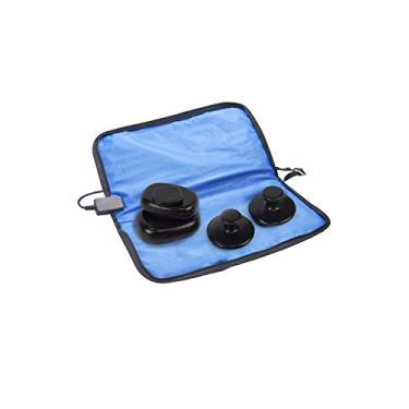 Imagem de Bolsa Térmica Para Pedras Quentes com Ziper - 110V Azul