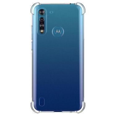 Imagem de Capa Anti Impacto Transparente Moto G8 Power Lite