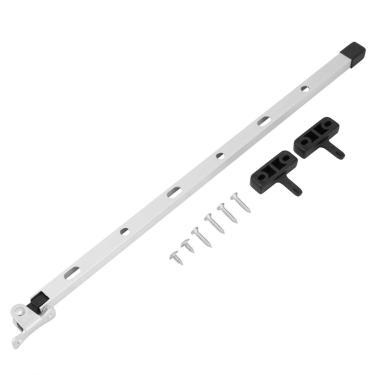 Imagem de Kit de abridor de janela automático de estufa de alumínio manual, barra de abertura de ventilação de telhado, fácil de instalar para a maioria das janelas de estufa