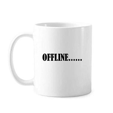 Imagem de Caneca de cerâmica com personagens elegantes off-line cerâmica xícara de café e porcelana