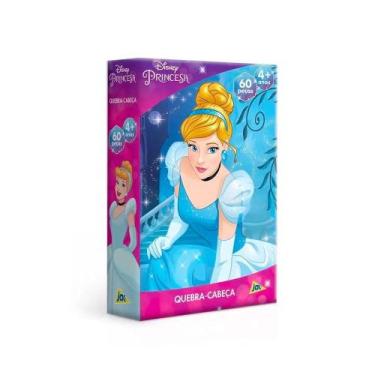 Imagem de Quebra Cabeça Disney Princesa Cinderela 60 Peças - Toyster