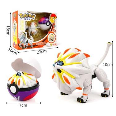 Figura Articulada Pokémon Lendário Solgaleo