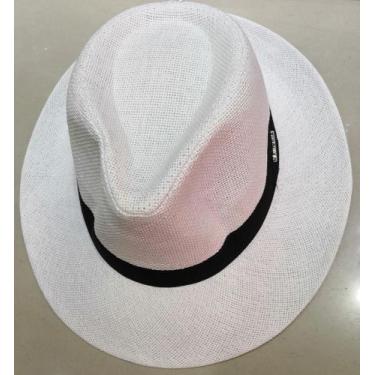 Clássico – Chapeu Panamá Semi-fino – Branco Palha – Masculino Original  Importado - Chapéu Panamá Original