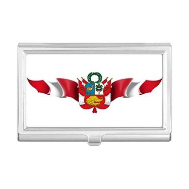 Imagem de Carteira de bolso com emblema nacional da bandeira do Peru