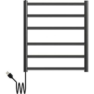 Imagem de Toalheiro Aquecido Thermo Spheric 127v Aquece Preto Fosco