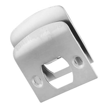 Imagem de OSALADI 2 Unidades Fivela De Língua De Bloqueio Trava De Porta De Perfuração Trava De Trava De Segurança Placa Maçaneta Da Porta Placa Da Porta Universal Porta De Madeira Aço Inoxidável