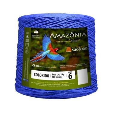 Imagem de Barbante Amazonia 2kg Fio 6 Crochê Tricô
