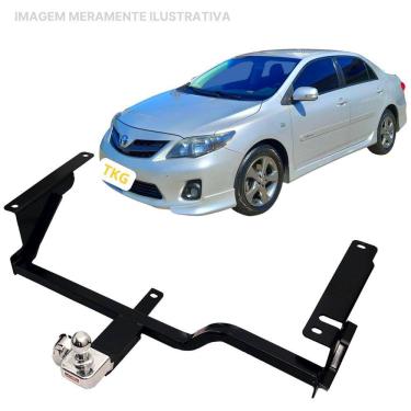 Imagem de Engate Reboque Rabicho Fixo Corolla Xrs 2009 a 2014 450Kg
