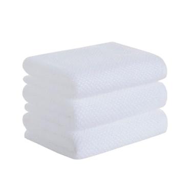 Imagem de Jogo de Toalhas Buddemeyer Gourmet Quadriculado Pano de Copa Branco 3 peças